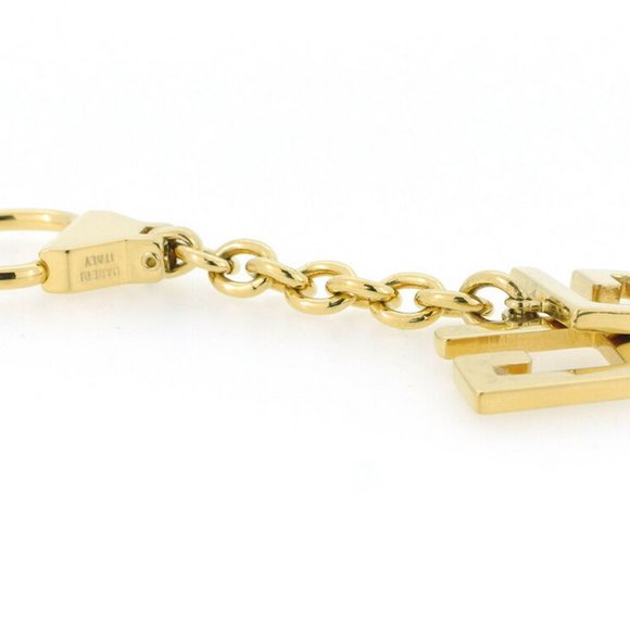 GUCCI Keychain G Mark Gold Hardware Auth used T17131 - Picture 7 of 7